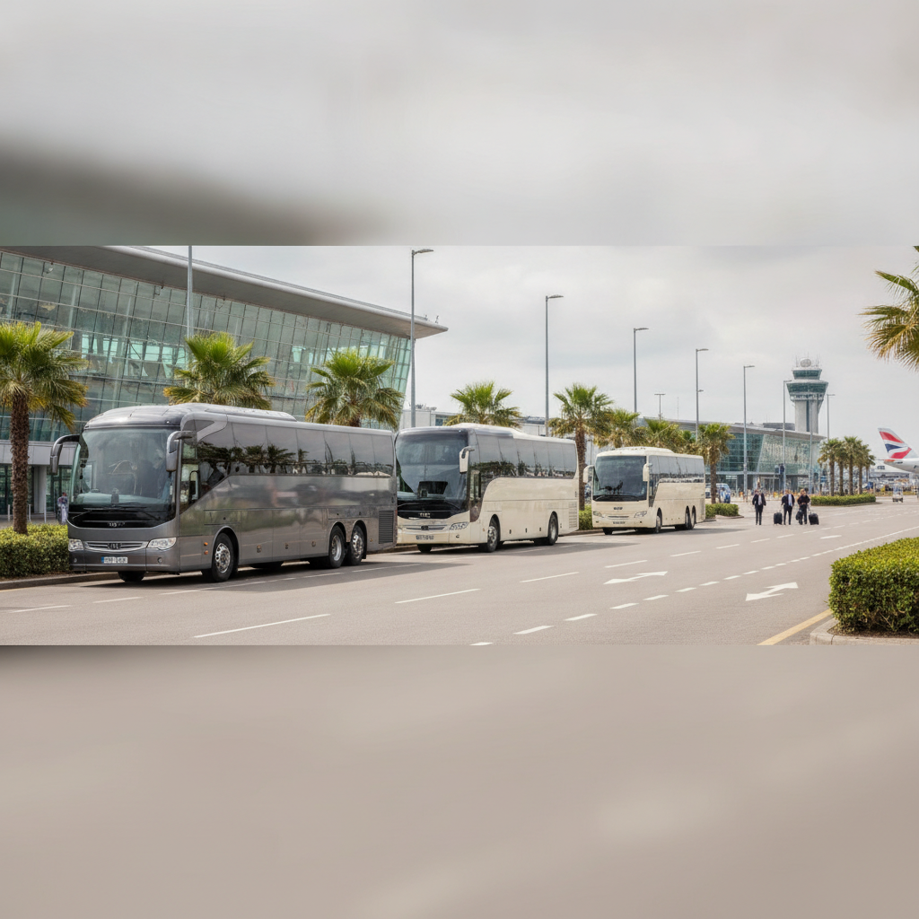 Group Types We Serve | Bristol — executive coach meeting a group at Bristol Airport